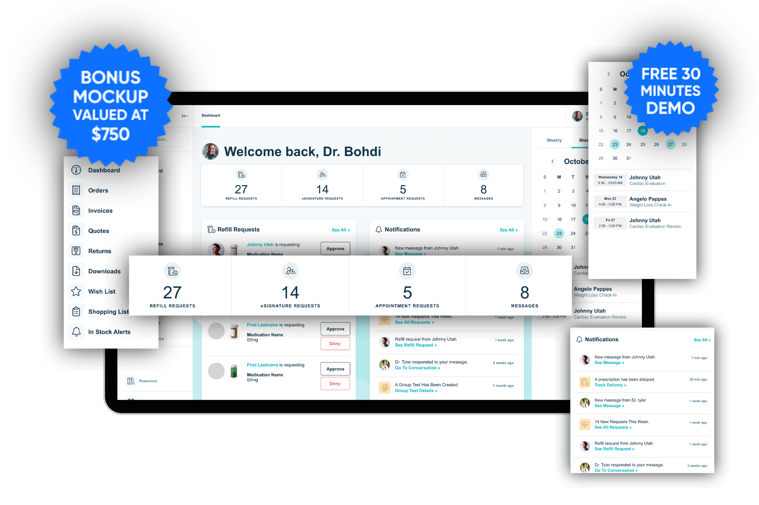 HealthSail demo preview